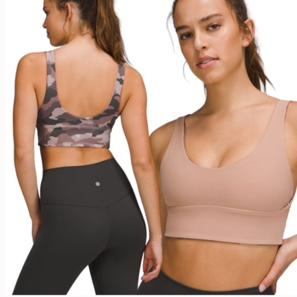 Lululemon reversible align bra ✨ in Camo Misty Mauve Multi / Pink Clay 🤎🩷